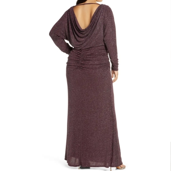 Vince Camuto Dolman Sleeve Gown NWT - Picture 3 of 6